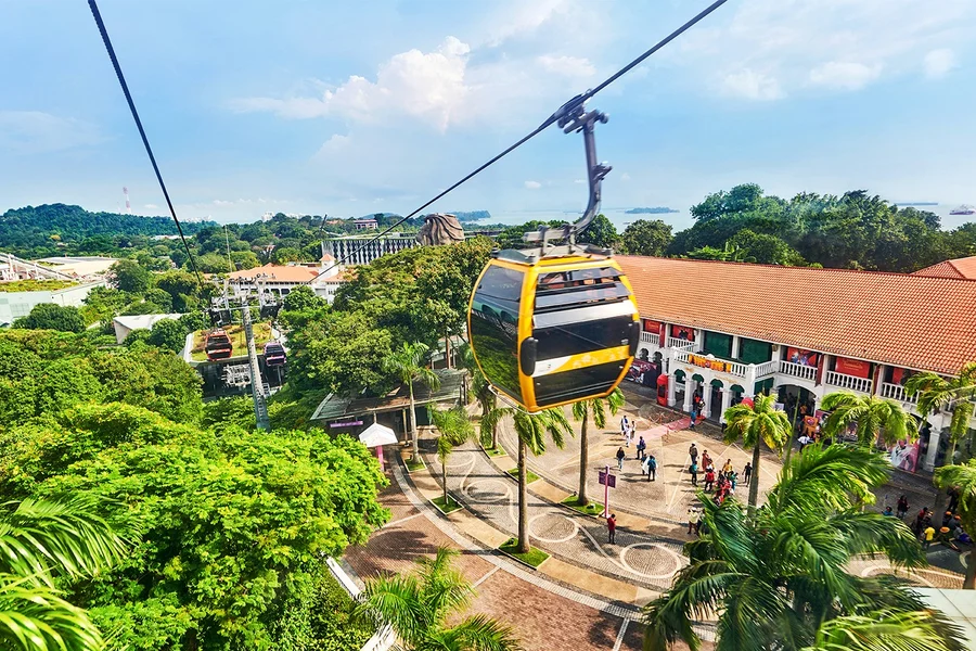 Passeio de Teleférico de Singapura, at Singapore Cable Car, Singapore