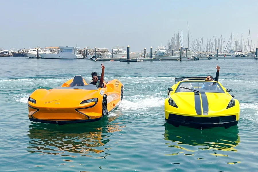 Self Drive Open Water Jet Car Tour, Dubai