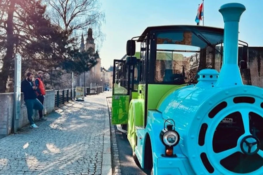 City Train in Luxembourg's Old Town, Luxembourg
