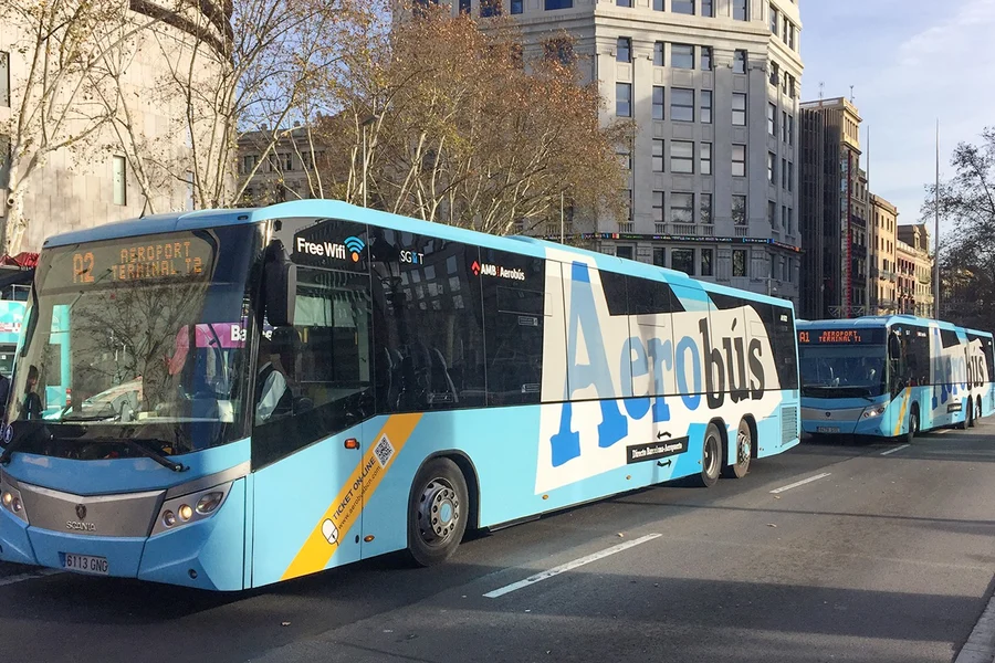 Aerobus Tickets: Barcelona Airport to/from Plaça Catalunya, Barcelona
