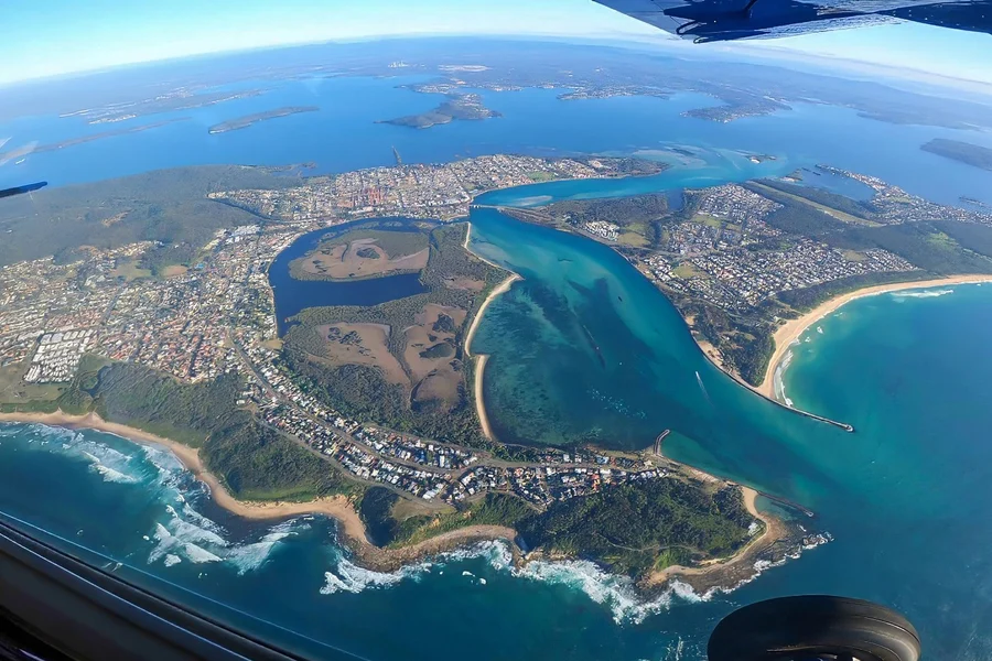 Tandem Skydive at Newcastle Beach, Sydney