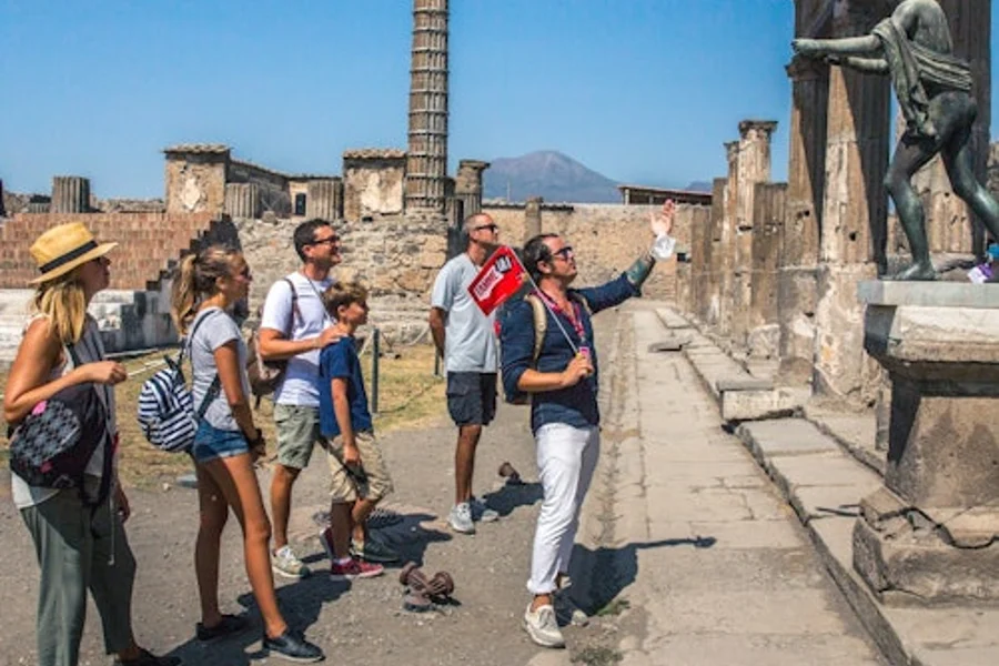Pompei e Monte Vesuvio: Ingresso + Andata e Ritorno da Napoli, Ercolano