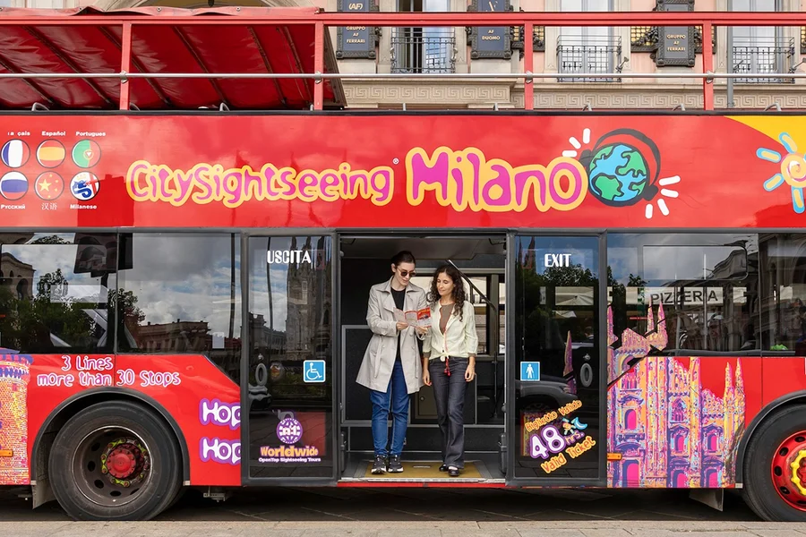 Tur de oraș cu autobuzul City Sightseeing: Verona Hop-on Hop-off, Milan