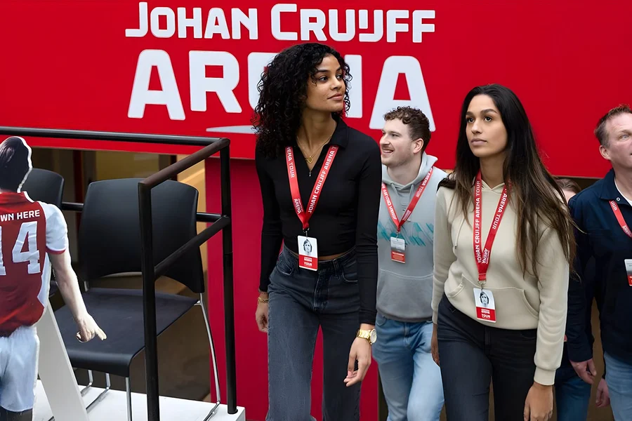 约翰·克鲁伊夫竞技场参观之旅, at Johan Cruyff Arena, Amsterdam