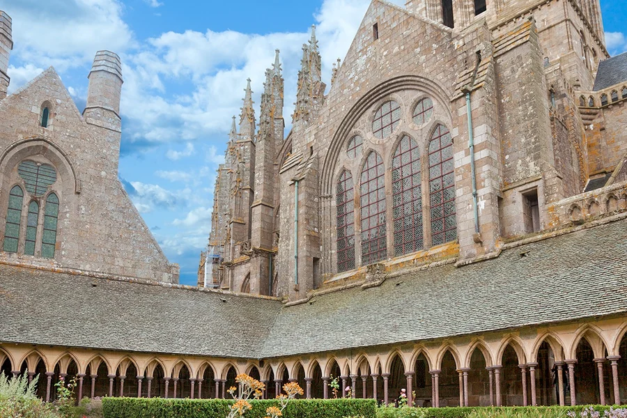 Билети за абатството Мон-Сен-Мишел, at Abbaye du Mont-Saint-Michel, Normandy