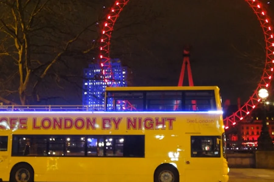London by Night: Bus Tour with Live Guide