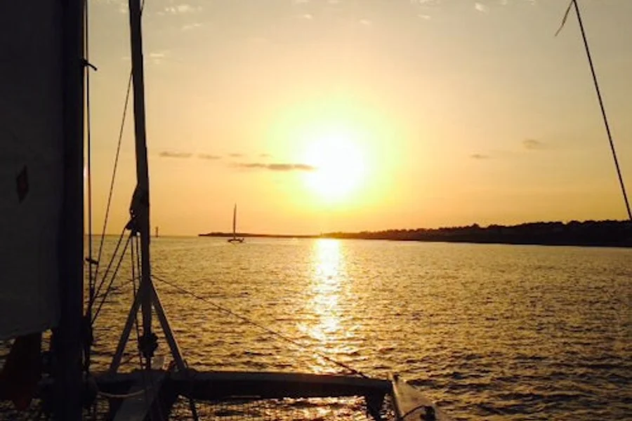 Comino: Crucero en Catamarán al Atardecer, at Menorca Cruises, Ciutadella De Menorca