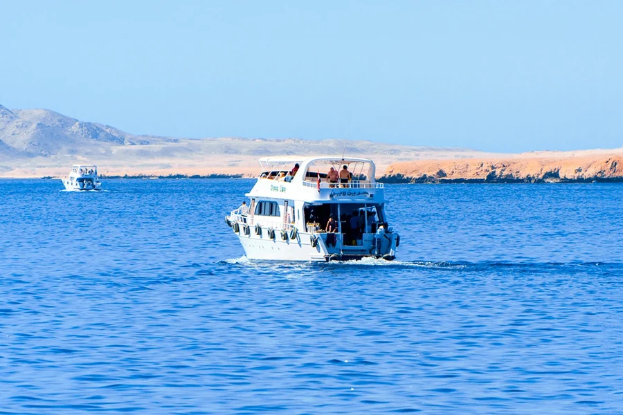 From Sharm El Sheikh: Private Ras Mohamed & White Island Cruise with Diving, Snorkeling, BBQ Lunch & Transfers, Sharm El Sheikh