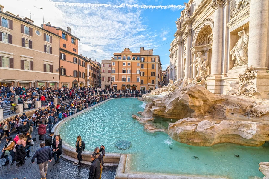 Visita Guiada a Pie: Fontana di Trevi y Piazza Navona, Rome