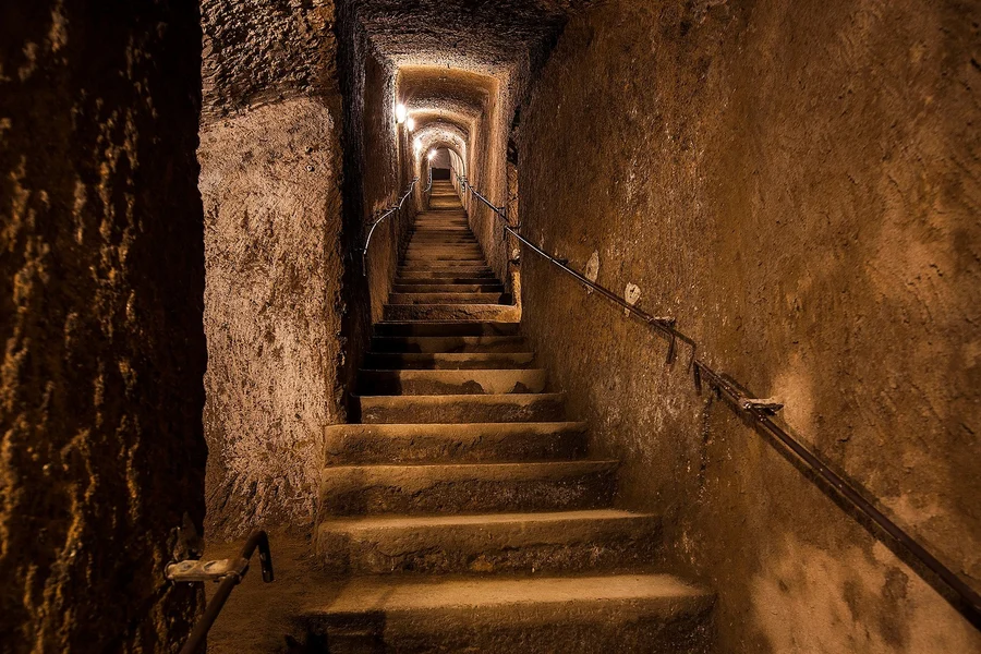 波本隧道入場門票及導覽團, at Vico del Grottone, 4, 80132 Napoli NA, Italy, Pompeii and Naples