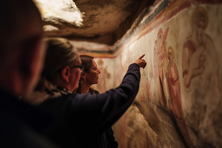 Visita Guiada a las Catacumbas Romanas con Traslados, Rome