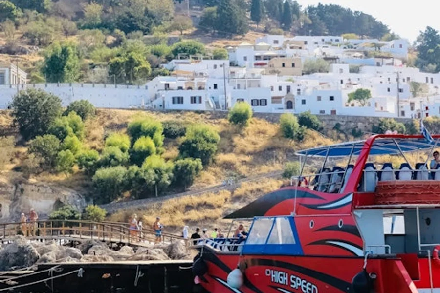 Rodhes: Bote de Alta Velocidad a Lindos, Rhodes