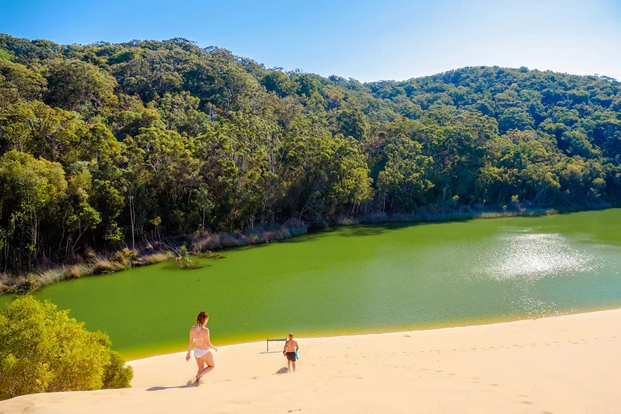 Mula sa Hervey Bay: K'gari (Fraser Island) 2-Day Guided Coach Tour, Brisbane