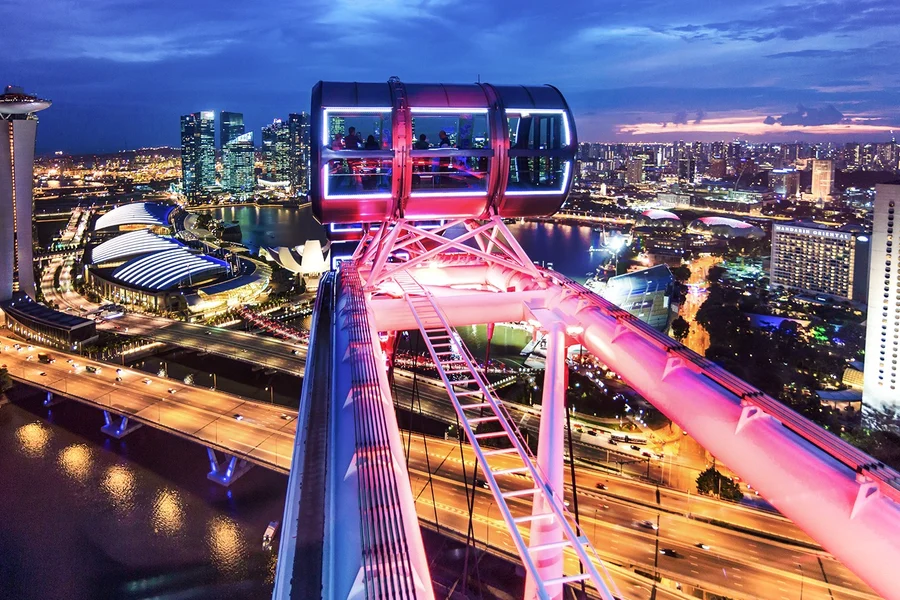 Singapore Flyer VIP Experience with Champagne or Singapore Sling, at Singapore Flyer