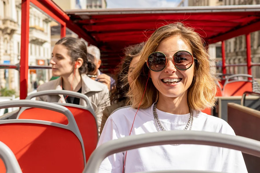 组合:都灵随上随下巴士观光之旅 + 国家电影博物馆免排队门票, at City Sightseeing Torino, Turin