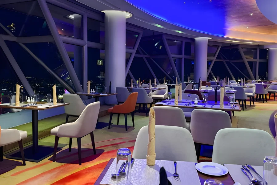 Hi-Tea Buffet at ORBIT Revolving Dining in KL Tower , Kuala Lumpur