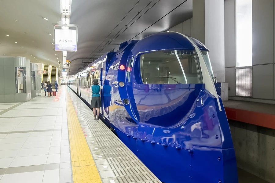 快速南海特急:關西機場與難波站之間的單程列車接駁, at Nankai Kansai-Airport Station, Osaka
