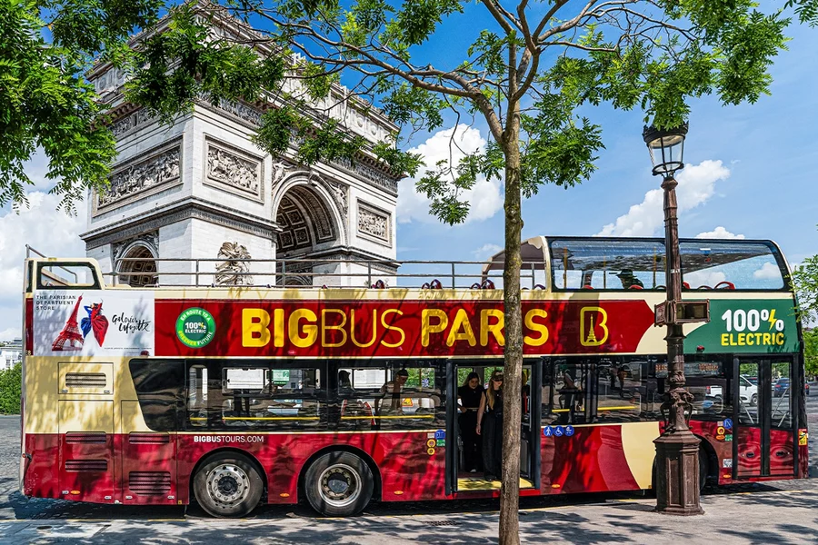 Big Bus: Paris Hop-on Hop-off Bus Tour with Optional Seine River Cruise, Paris