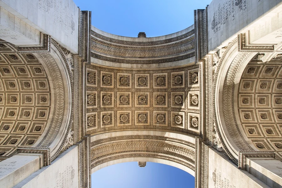 Arc de Triomphe Entry Tickets with Rooftop Access, at Arc de Triomphe, Paris