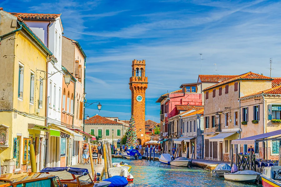 From Punta Sabbioni: Murano, Burano & Torcello Islands Boat Tour with Glass Blowing, at Il Doge di Venezia, Venice