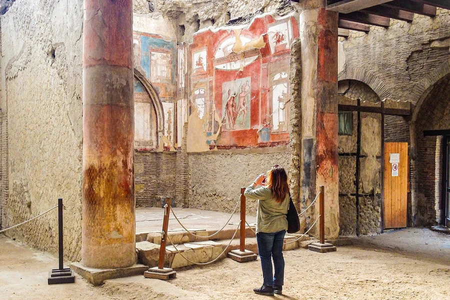 從那不勒斯出發:維蘇威火山和赫庫蘭尼姆或龐貝一日遊, at Naples, Pompeii and Naples