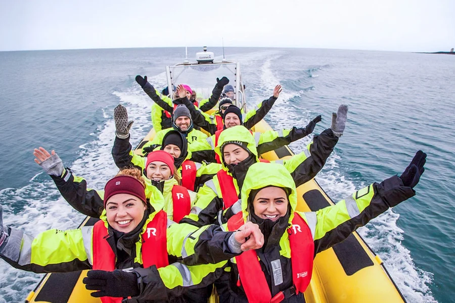 Desde Reikiavik: Avistamiento de Ballenas en Lancha RIB, at Reykjavík, Reykjavik