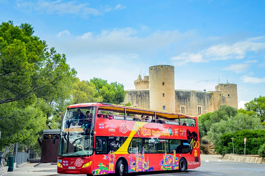 Recorrido Turístico por la Ciudad: Autobús de Subida y Bajada en Verona, at Palma de Mallorca, Mallorca
