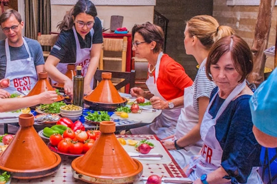 مراکش: کلاس آشپزی تاگین, at Marrakesh Workshops & Classes, Marrakesh