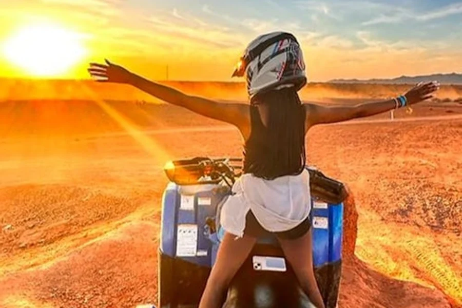 بیابان پالمرا: ماجراجویی نیمروزه با راهنمایی و رانندگی با کواد + انتقالات از مراکش, at Quad Biking Marrakech, Marrakesh