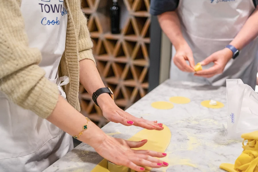 Clase de Cocina de Pasta y Helado, at Via Natale del Grande, Rome