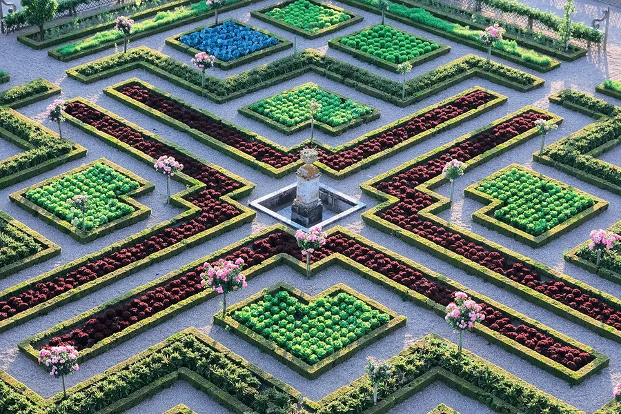 Villandry Şatosu Bahçeleri - Yalnızca Giriş Bileti, at Château de Villandry, Loire Valley