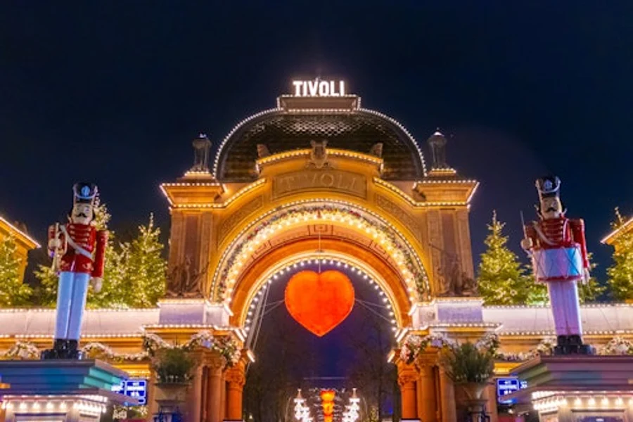 Tivoli Gardens: Christmas Entry Ticket, Copenhagen