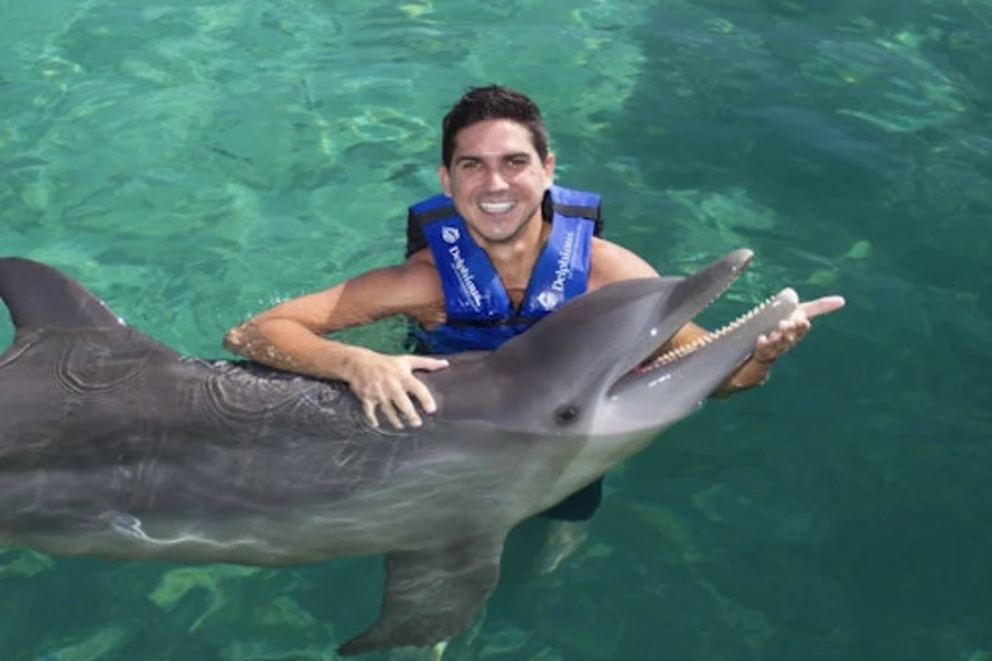 Delphinus Xcaret: Swim with Dolphins, Playa Del Carmen