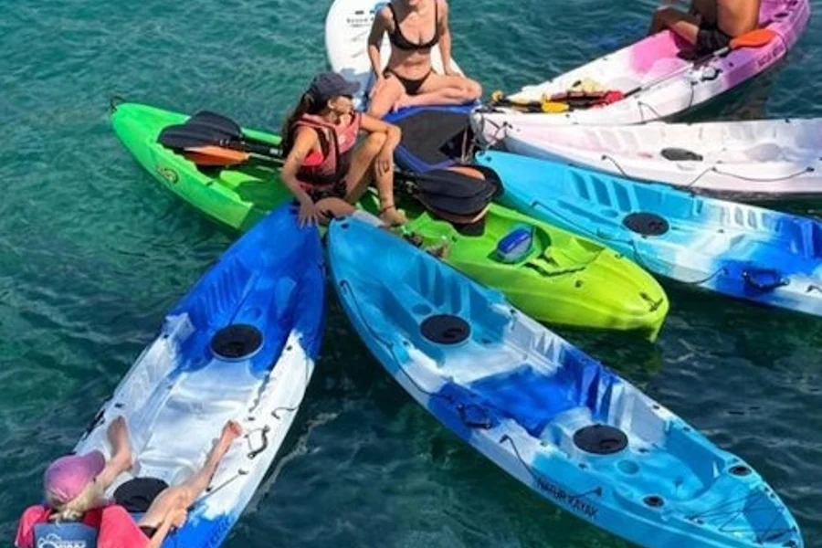 Cala Santanyí: Guided Kayak Tour + Snorkeling, Can Pastilla