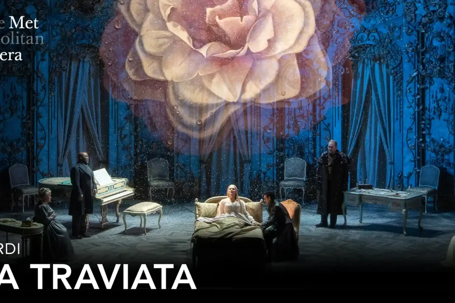La Traviata, at Metropolitan Opera House, New York