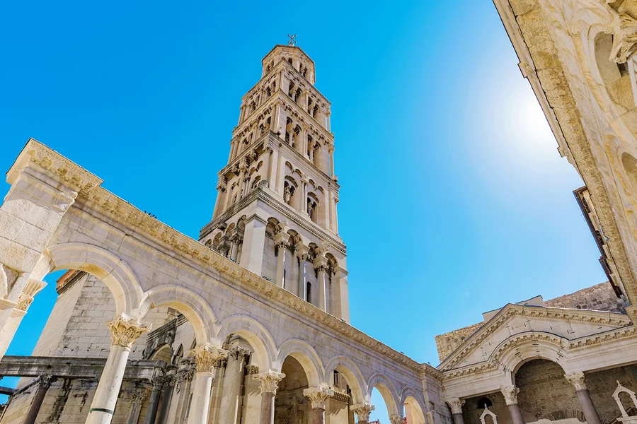 Split: Leiðsöguferð um höll Diocletianusar og gamla bæinn, at Dioklecijanova ulica 3, Split