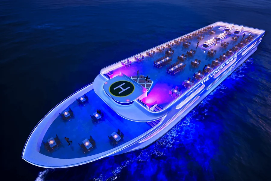 The Luxury White Dinner Cruise at ICONSIAM, Bangkok