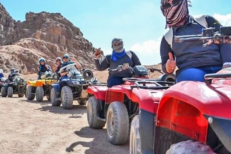 Hurghada: Quad Bike Safari & Camel Ride + BBQ Dinner with Bedouin, Hurghada