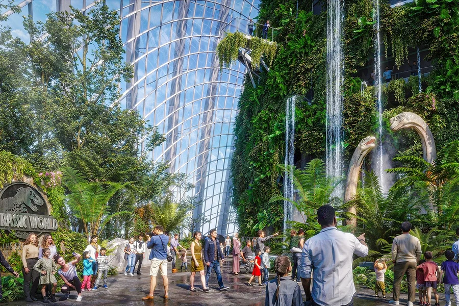 Gardens by the Bay Tickets: Cloud Forest (Jurassic World Experience) + Flower Dome + Floral Fantasy, at Gardens by the Bay