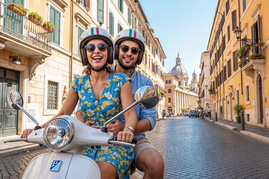 Tour gastronómico en Vespa por Roma, Rome