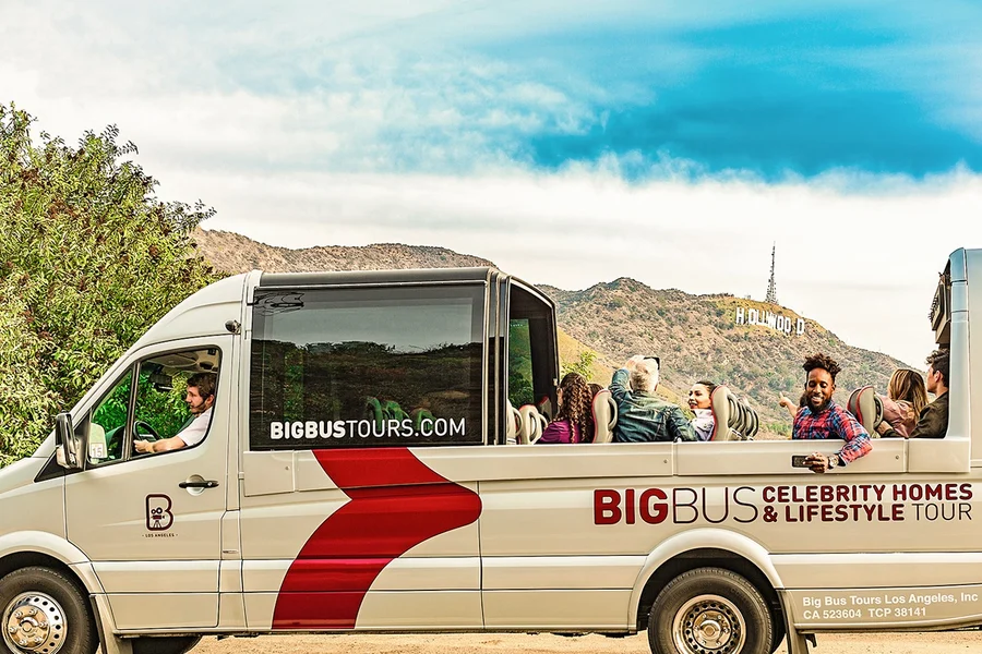 Big Bus: Hollywood Celebrity Homes Bus Tour, at Big Bus Tours Los Angeles, Los Angeles