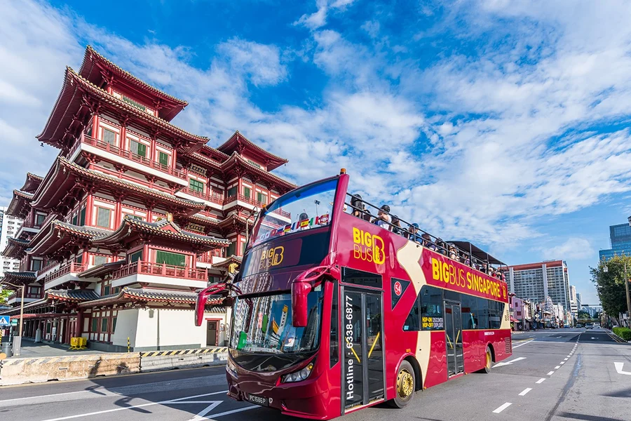 Big Bus: Tour de Ônibus Hop-on Hop-off em Singapura, Singapore