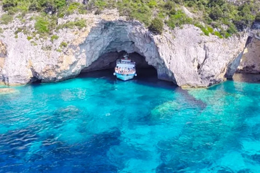 Paxos & Antipaxos Blue Caves Cruise (Lakka Village) From Corfu Port, Corfu
