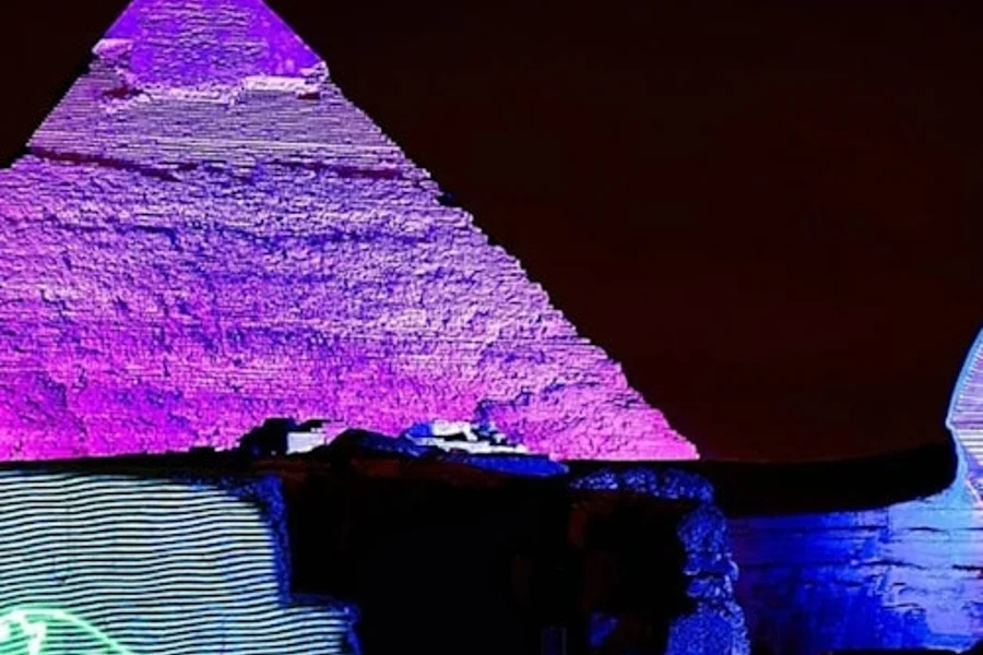 The Great Pyramid of Giza: Sound & Light Show Entry + Roundtrip Transfer
