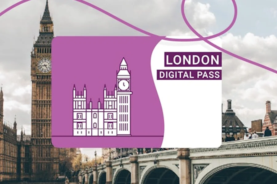Carte touristique de Londres, London