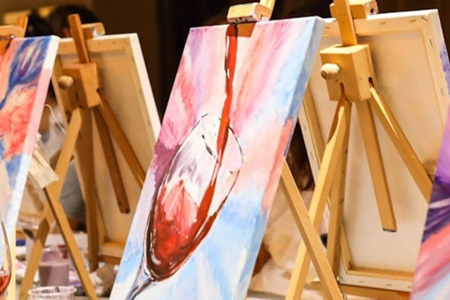 Seville: Wine Gogh Glow Academy Guided Painting & Wine Workshop, at ritz carlton, Seville