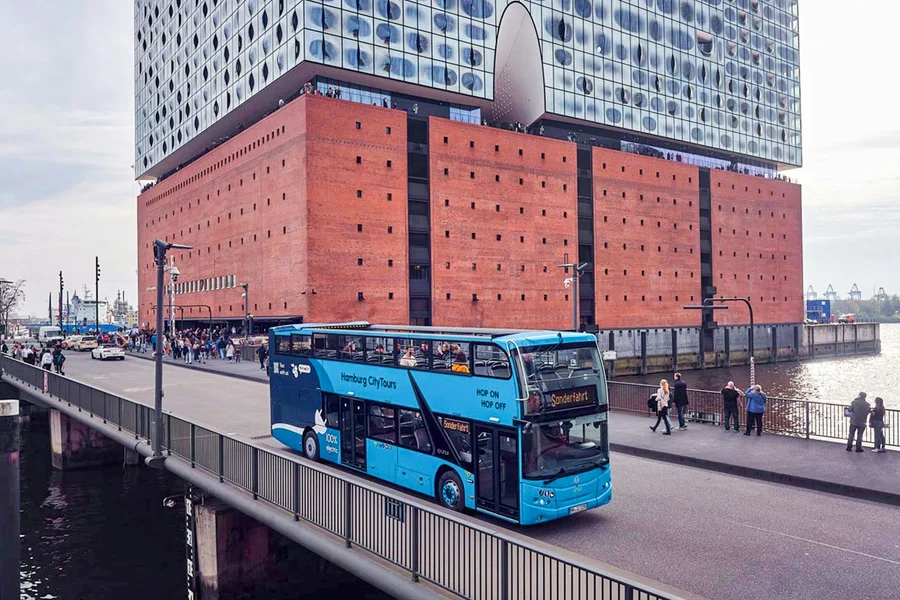 City Tours: Hamburg Hop-On Hop-Off Bus Tour with Optional Elbe River Cruise, Hamburg