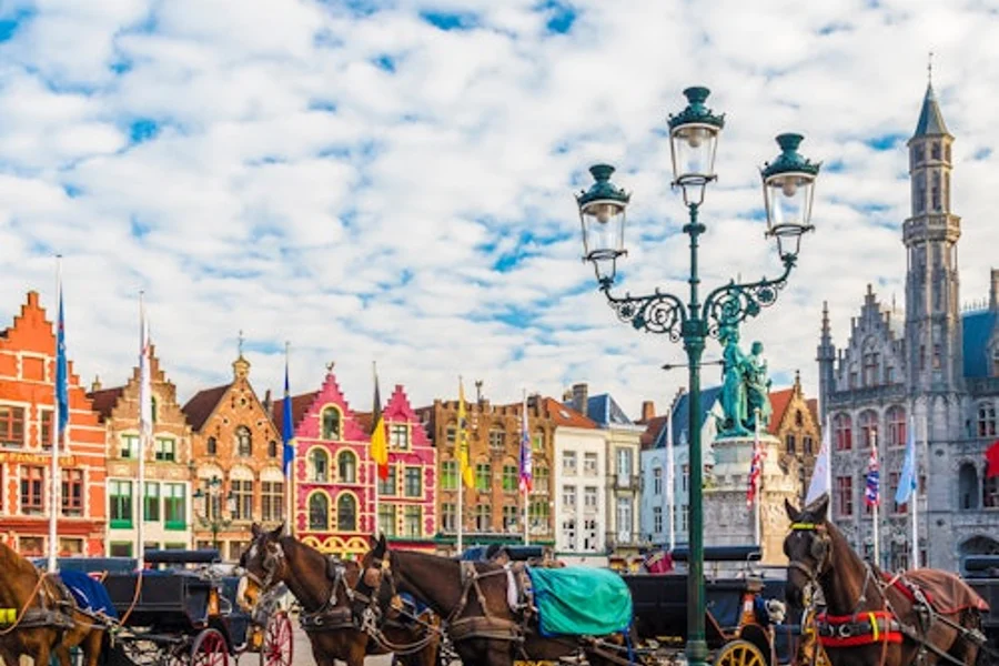 Bruges: Guided Tour + Transport, at Belgium Day Trips from Amsterdam, Amsterdam