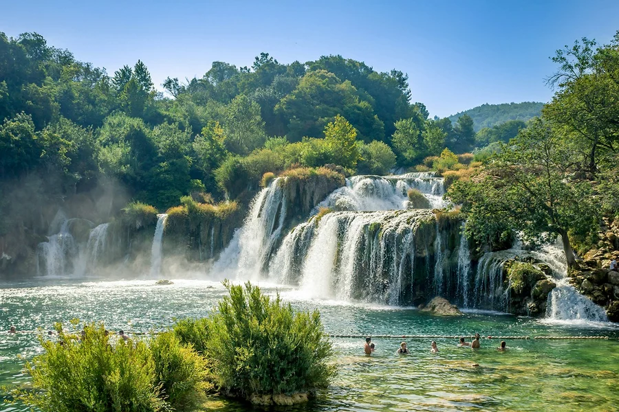 Full-day Guided Trip to Krka National Park with Boat Ride & Swimming, Split