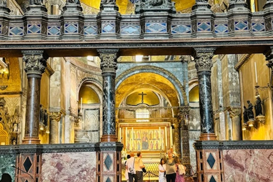 St. Mark's Basilica & Doge's Palace: Guided Tour + Terrace Access, at St. Mark's Basilica, Venice